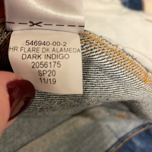 Gap 1969 Flare Button Fly Sz 6/28 - Picture 8 of 12